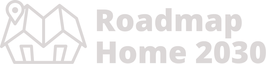 Roadmap Home 2030 logo in white